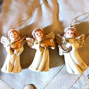 House of Loyd Christmas Around the World Vintage Angels Set of 3